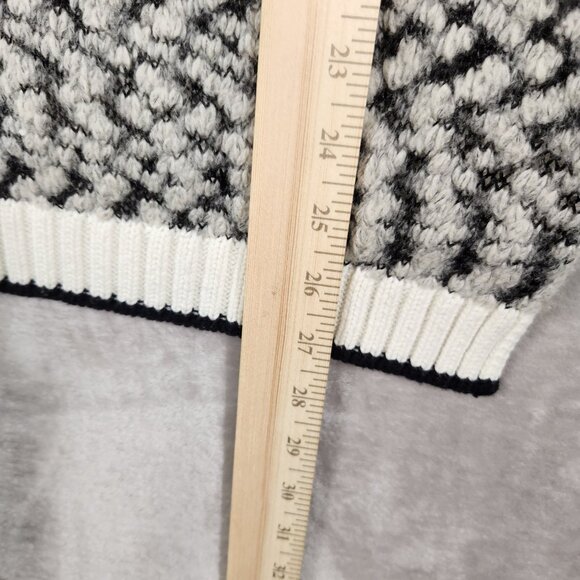 Calvin Klein Jeans Wool Blend Women's Sweater black and white Size M - Picture 6 of 9